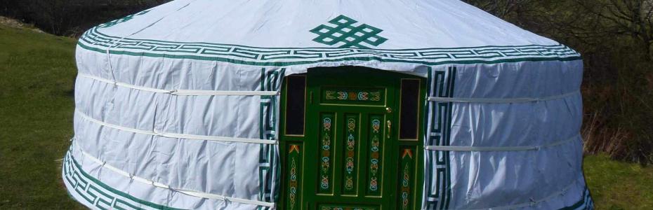 One of our luxury Yurts.